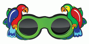 Parrot Polarized Stereo Glasses