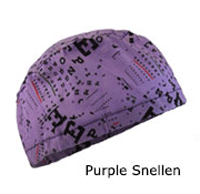Surgical Cap-Purple Snellen