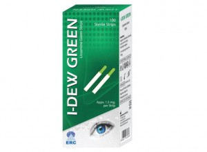 I-Dew Green Ophthalmic Strips